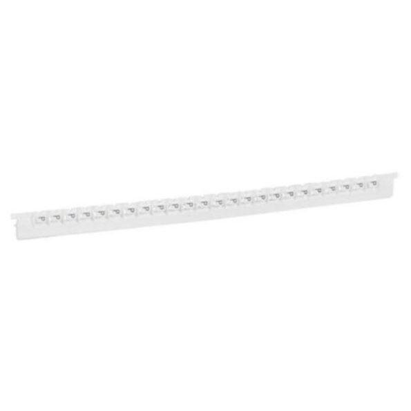 Legrand 037841 Marker Memocab - for wiring - black capital letter on white background - ''P''