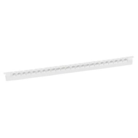 Legrand 037842 Marker Memocab - for wiring - black capital letter on white background - ''Q''