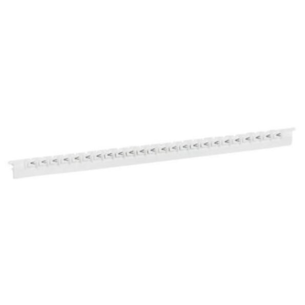 Legrand 037847 Marker Memocab - for wiring - black capital letter on white background - ''V''