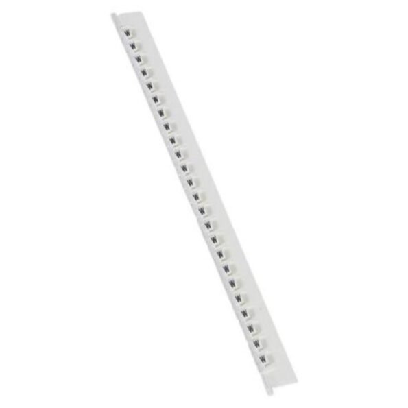 Legrand 037848 Marker Memocab - for wiring - black capital letter on white background - ''W''