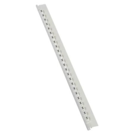 Legrand 037849 Marker Memocab - for wiring - black capital letter on white background - ''X''