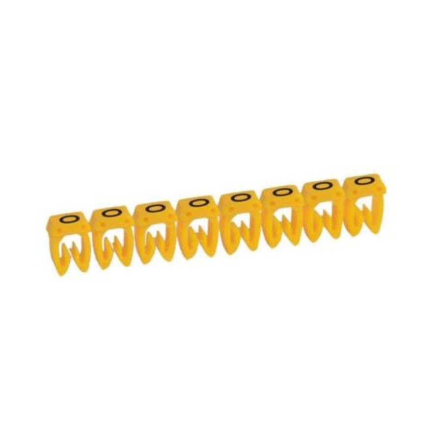Legrand 038124 Marker CAB 3 Legrand 038124 Marker CAB 3 - for wiring 0.15 to 0.5 mm² - capital letter ''O