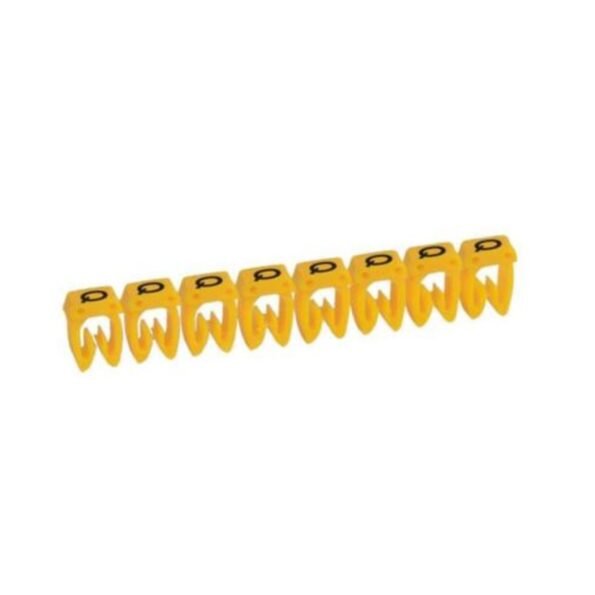 Legrand 038126 Marker CAB 3 - for wiring 0.15 to 0.5 mm² - capital letter ''Q''