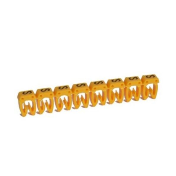 Legrand 038128 Marker CAB 3 - for wiring 0.15 to 0.5 mm² - capital letter ''S''