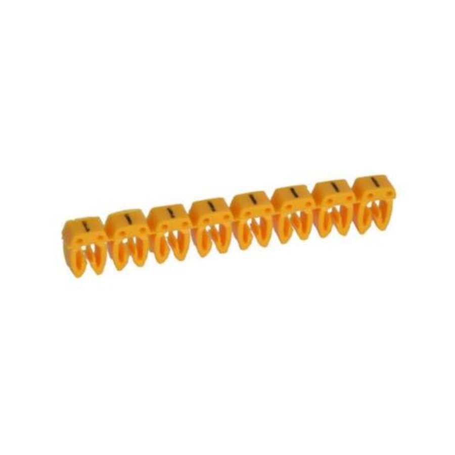 Legrand 038143 Marker CAB 3 Legrand 038143 Marker CAB 3 - for wiring 0.15 to 0.5 mm² - conventional symbol : ''-''