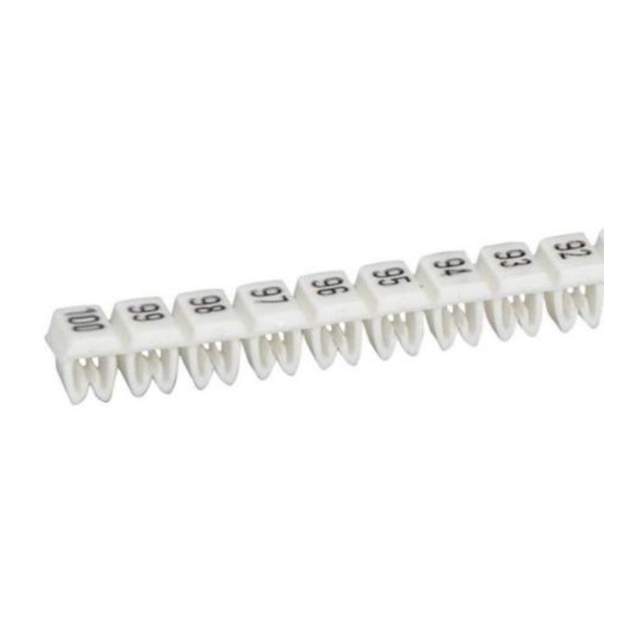 Legrand 038163 Marker CAB 3 Legrand 038163 Marker CAB 3 - for wiring 1.5 to 2.5 mm² - numbers 61 to 80
