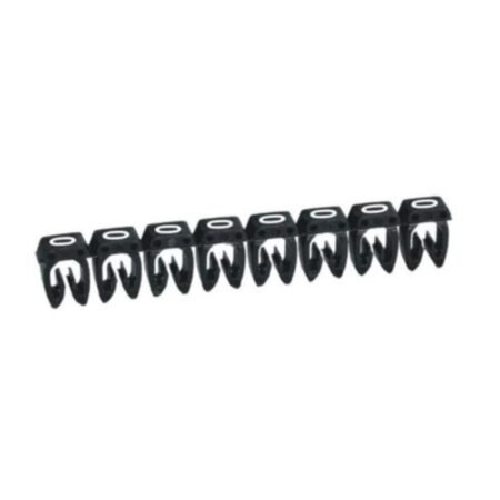 Legrand 038210 Marker CAB 3 - for wiring 0.5 to 1.5 mm² - number 0 - black