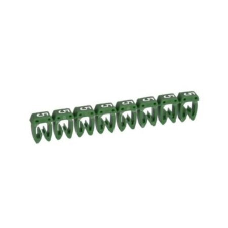 Legrand 038215 Marker CAB 3 - for wiring 0.5 to 1.5 mm² - number 5 - green