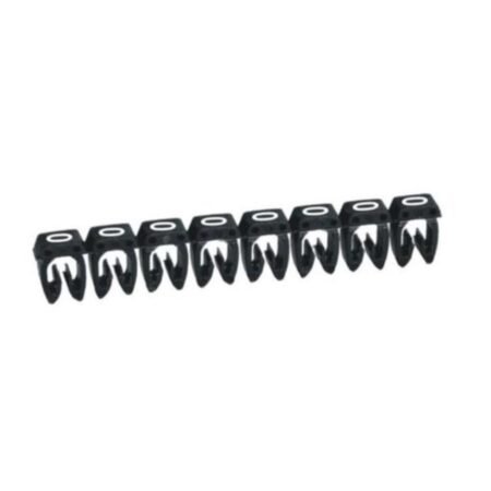 Legrand 038220 Marker CAB 3 - for wiring 1.5 to 2.5 mm² - number 0 - black