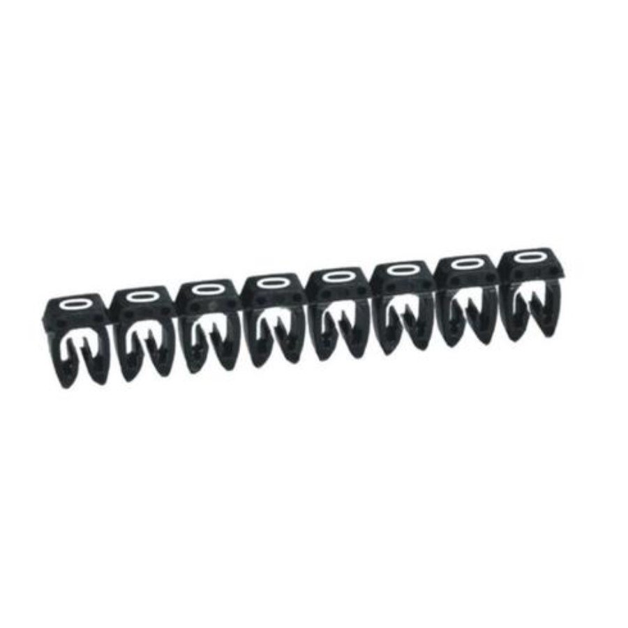 Legrand 038220 Marker CAB 3 Legrand 038220 Marker CAB 3 - for wiring 1.5 to 2.5 mm² - number 0 - black