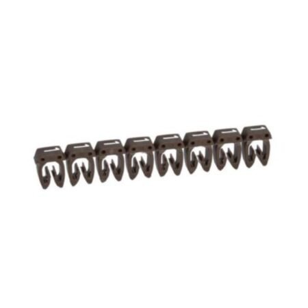 Legrand 038221 Marker CAB 3 - for wiring 1.5 to 2.5 mm² - number 1 - brown