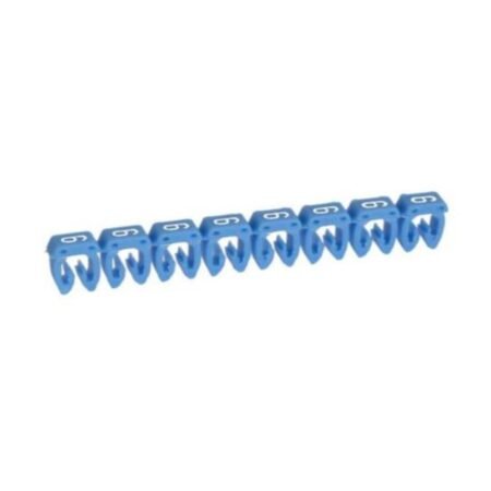 Legrand 038226 Marker CAB 3 - for wiring 1.5 to 2.5 mm² - number 6 - blue