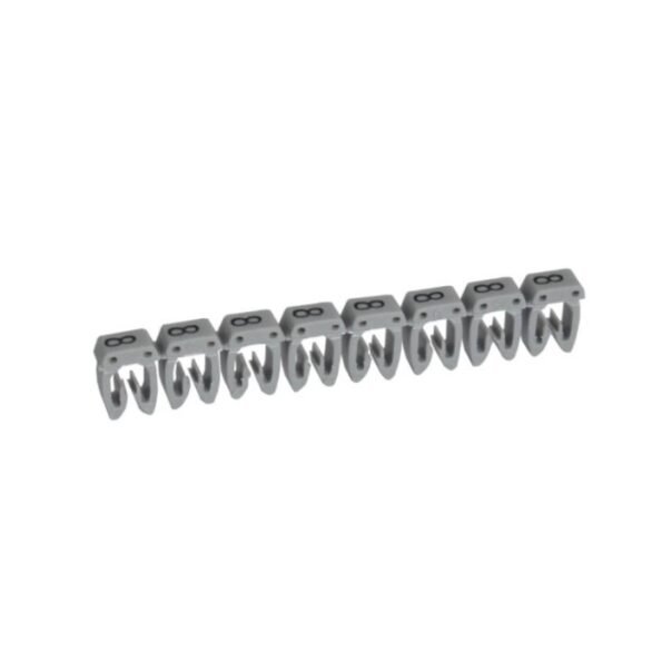 Legrand 038228 Marker CAB 3 - for wiring 1.5 to 2.5 mm² - number 8 - grey