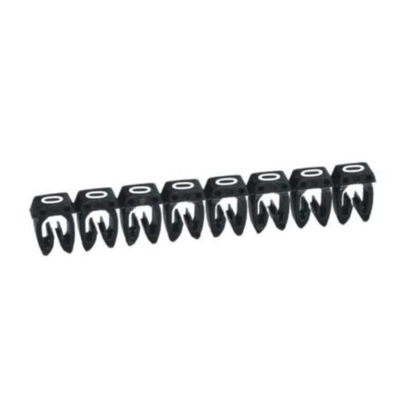 Legrand 038230 Marker CAB 3 - for wiring 4 to 6 mm² - number 0 - black