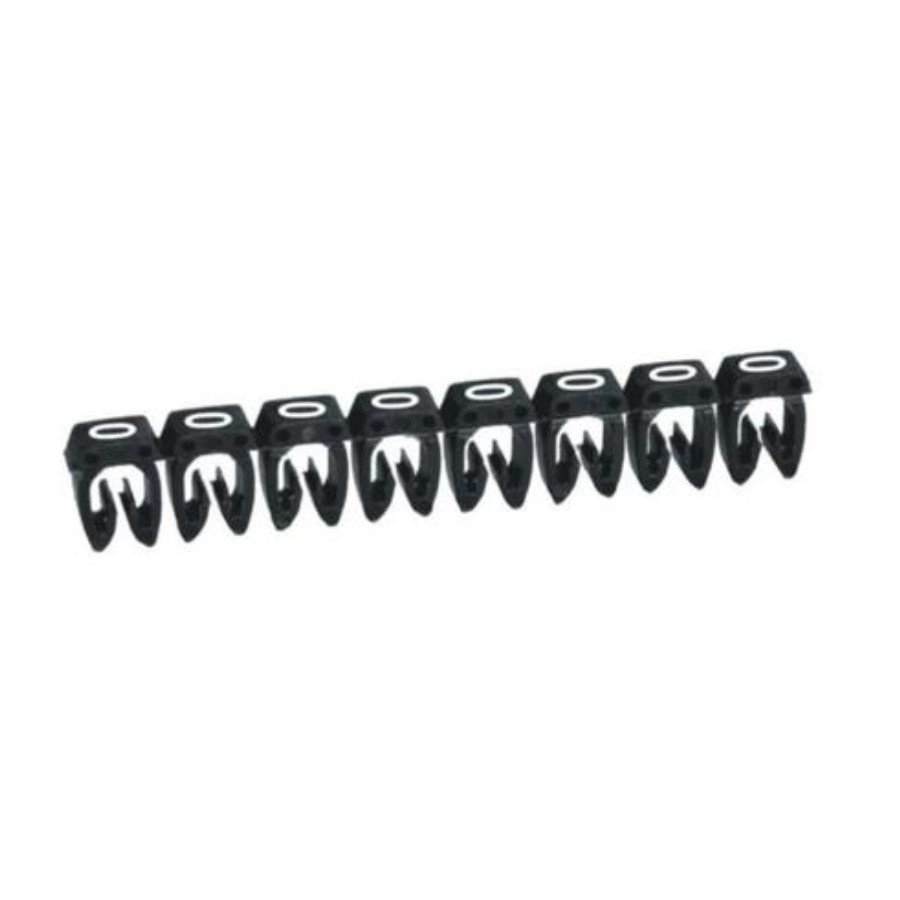 Legrand 038230 Marker CAB 3 Legrand 038230 Marker CAB 3 - for wiring 4 to 6 mm² - number 0 - black