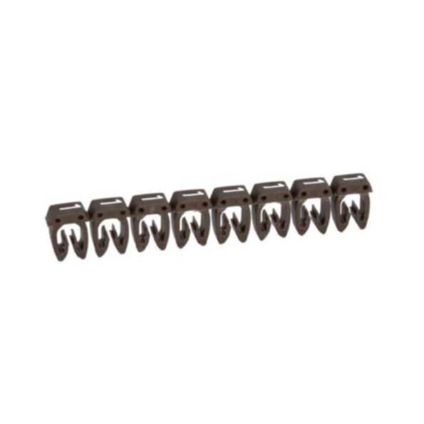 Legrand 038231 Marker CAB 3 - for wiring 4 to 6 mm² - number 1 - brown