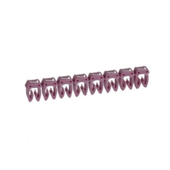 Legrand 038237 Marker CAB 3 - for wiring 4 to 6 mm² - number 7 - purple