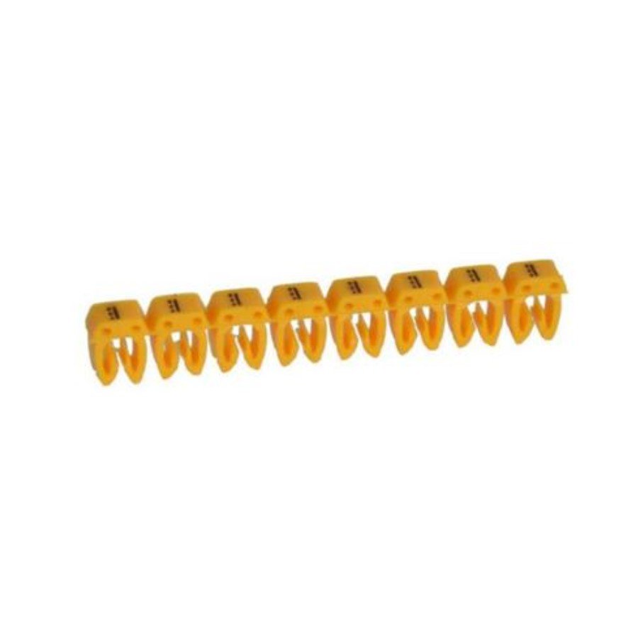 Legrand 038275 Marker CAB 3 Legrand 038275 Marker CAB 3 - for wiring 0.5 to 1.5 mm² - conventional symbol : ''=''