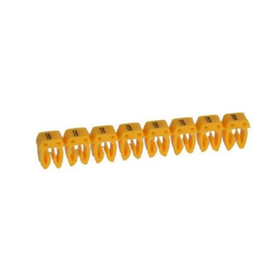 Legrand 038285 Marker CAB 3 Legrand 038285 Marker CAB 3 - for wiring 1.5 to 2.5 mm² - convential symbol : ''=''