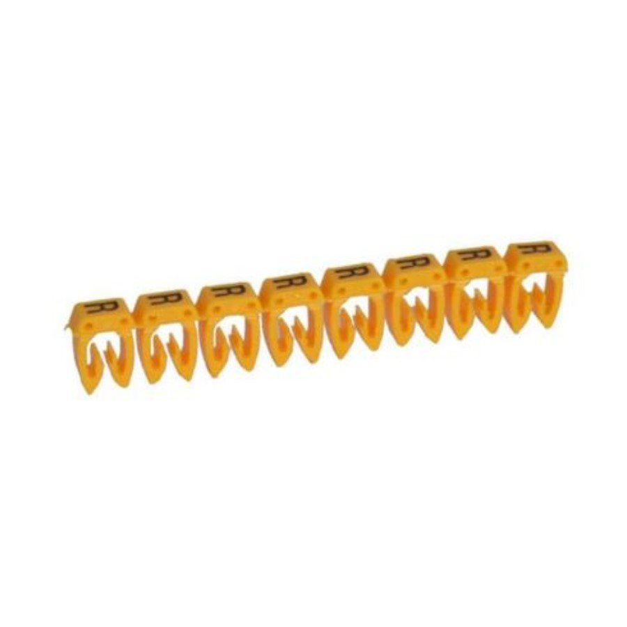 Legrand 038317 Marker CAB 3 Legrand 038317 Marker CAB 3 - for wiring 0.5 to 1.5 mm² - capital letter ''R''