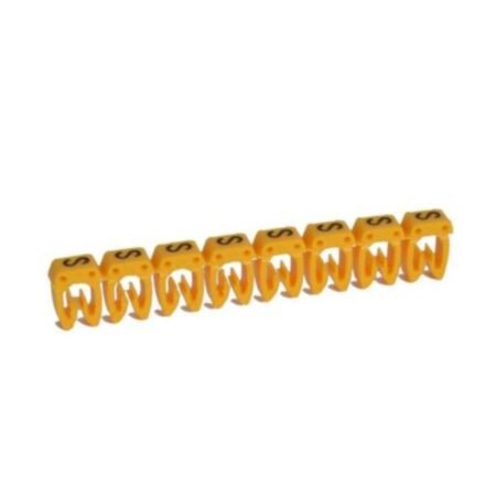 Legrand 038318 Marker CAB 3 - for wiring 0.5 to 1.5 mm² - capital letter ''S''