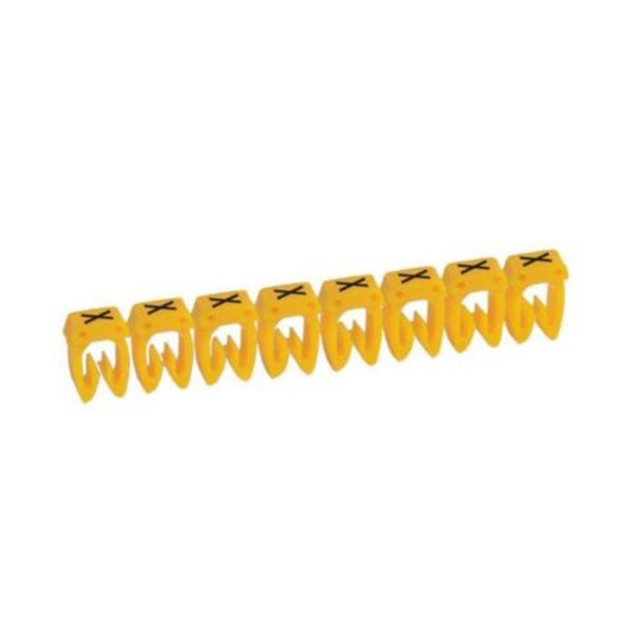 Legrand 038323 Marker CAB 3 Legrand 038323 Marker CAB 3 - for wiring 0.5 to 1.5 mm² - capital letter ''X''