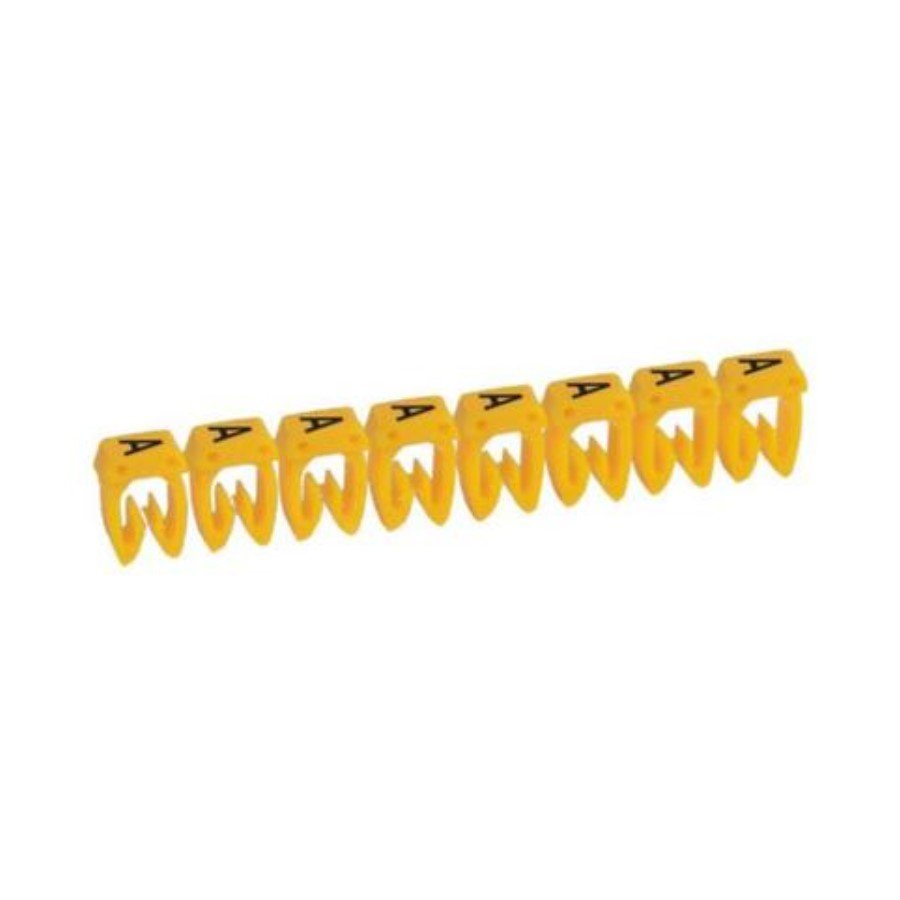 Legrand 038330 Marker CAB 3 Legrand 038330 Marker CAB 3 - for wiring 1.5 to 2.5 mm² - capital letter ''A''