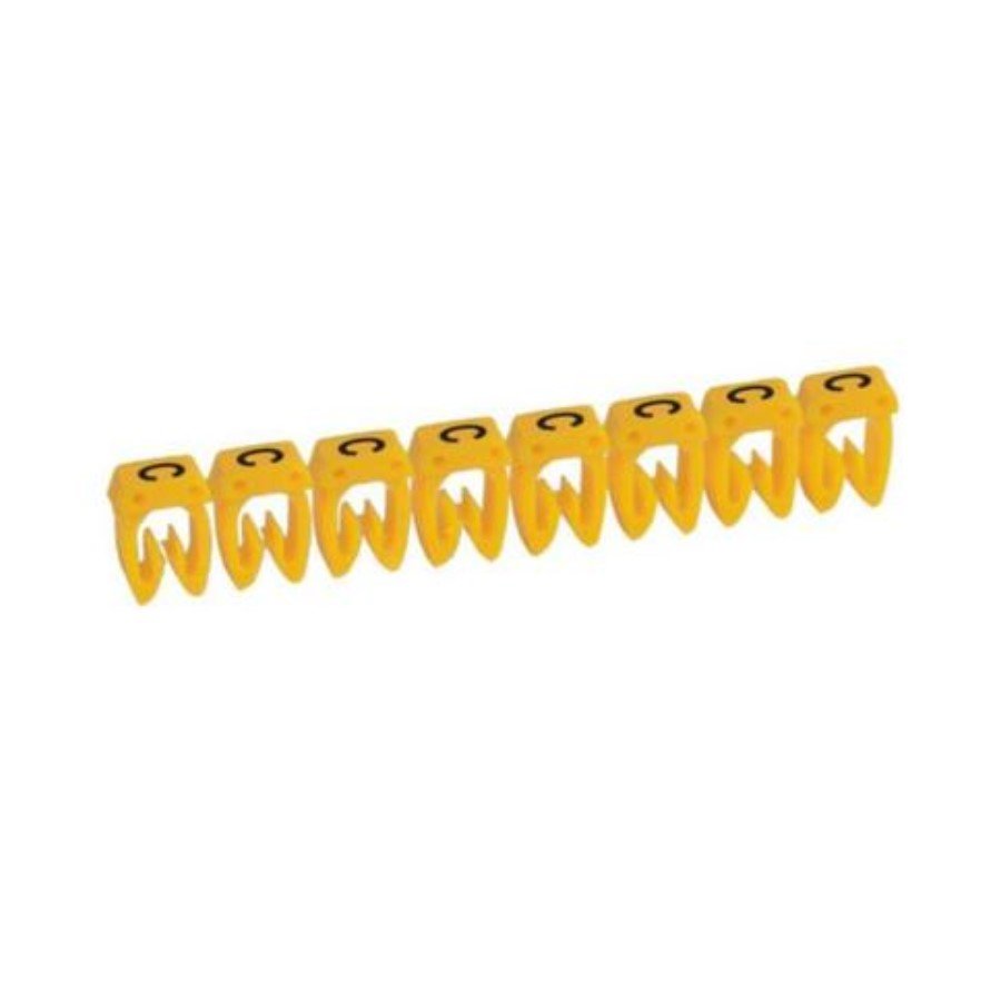 Legrand 038332 Marker CAB 3 Legrand 038332 Marker CAB 3 - for wiring 1.5 to 2.5 mm² - capital letter ''C''