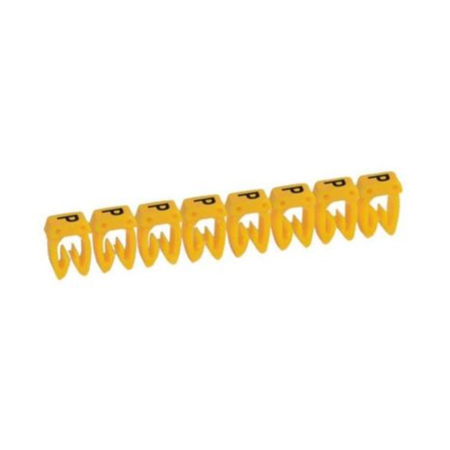 Legrand 038345 Marker CAB 3 Legrand 038345 Marker CAB 3 - for wiring 1.5 to 2.5 mm² - capital letter ''P''
