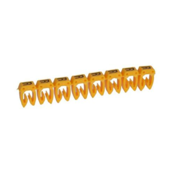 Legrand 038377 Marker CAB 3 - for wiring 4 to 6 mm² - capital letter ''R''