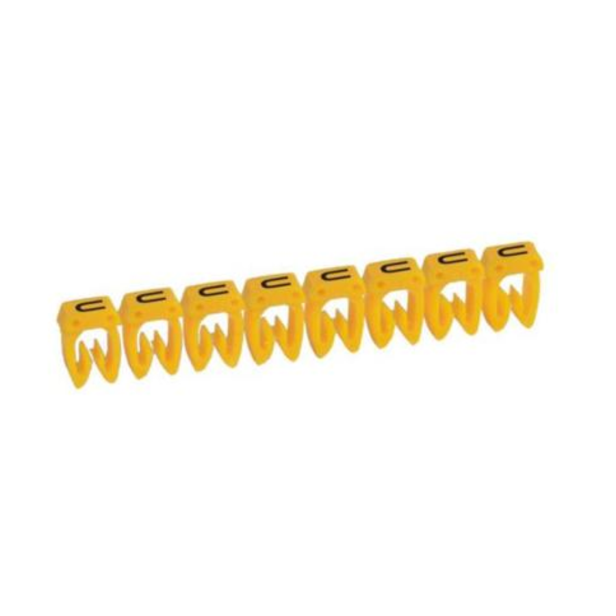 Legrand 038380 Marker CAB 3 Legrand 038380 Marker CAB 3 - for wiring 4 to 6 mm² - capital letter ''U''
