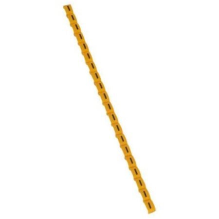 Legrand 038418 Marker Duplix - black capital letter on yellow background - ''I''