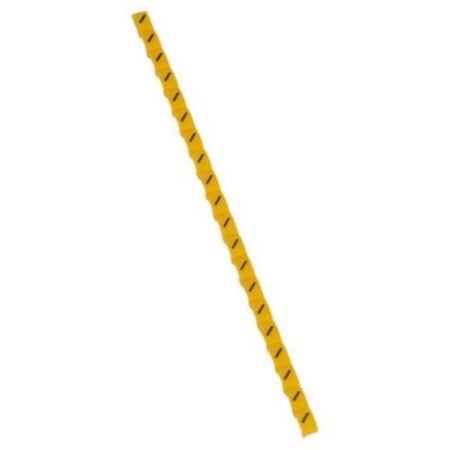 Legrand 038440 Marker Duplix - black conventional symbol yellow background - ''/''