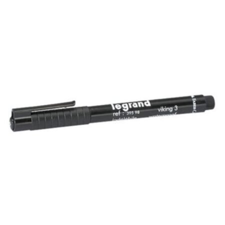 Legrand 039598 Black felt-tip marker pen - indelebile for marking