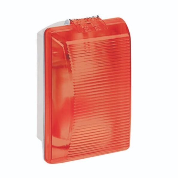 Legrand 062402 Damp-proof light IP54 E27/Red cover