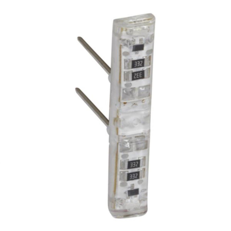 Legrand 067687L Mosaic EASYLED LED illuminated function Legrand 067687L Mosaic EASYLED LED unit for illuminated function, 12,24,48V 0.5 1.5 3.2mA LED color: white