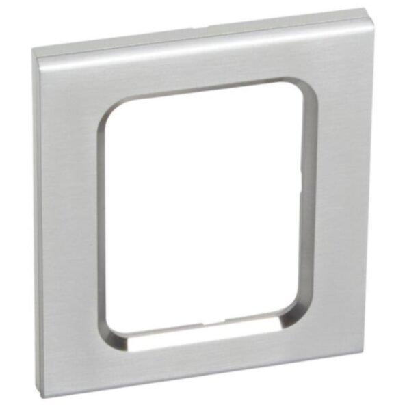 Legrand 069126 Plate for 3.5" touch screen Valena - brushed stainless steel