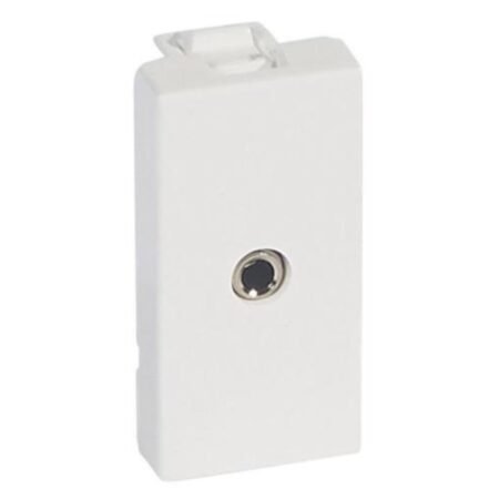 Legrand 572278 3.5mm Jack socket Arteor - solder connection - 1 module - white