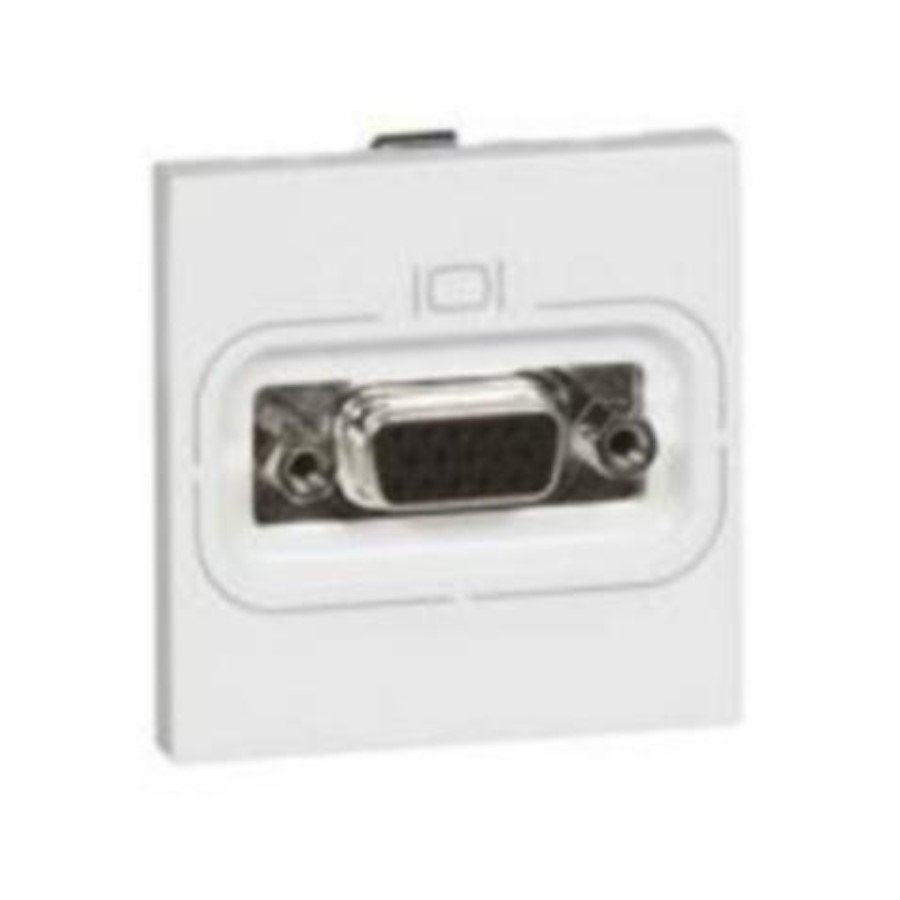 Legrand 572282 HD15 socket Arteor Legrand 572282 HD15 socket Arteor - screw terminal connection - 2 modules - white