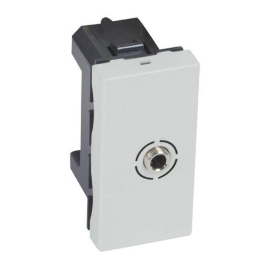Legrand 572490 Jack 3.5mm female socket Arteor Legrand 572490 Jack 3.5mm female socket Arteor 1 module square soft alu