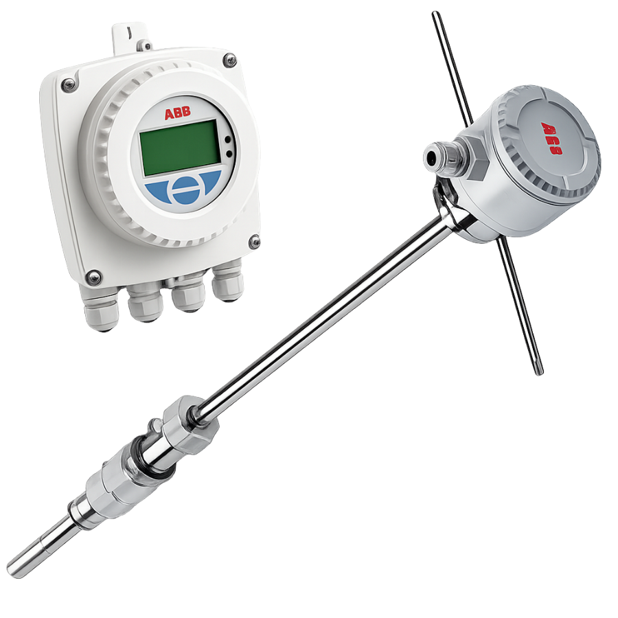 abb-aquaprobe-fea100-flowmeter-supplier-saudi-arabia ABB AquaProbe FEA100 Insertion Electromagnetic Flowmeter with WaterMaster Transmitter