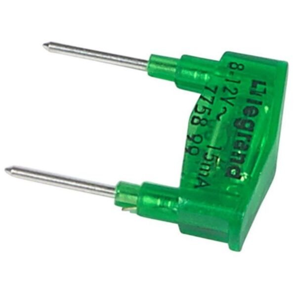 Legrand 069499 LAMP 8 -12V - 15MA - Green