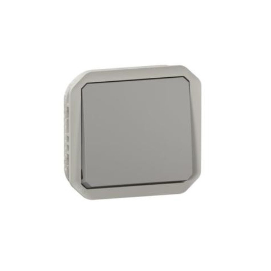 Legrand 069513L Plexo 1 gang 2 way switch locator Legrand 069513L Plexo 1 gang 2 way switch locator Grey mechanism