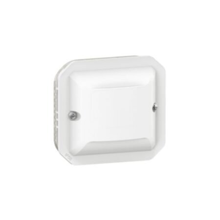 Legrand 069520LA PLEXO NEW 2-wire wet room motion detector IP55 without neutral conductor; detection range: 120°; 100W LED; color: gray/white