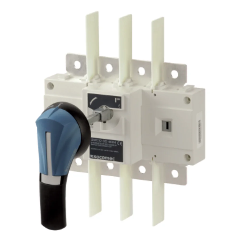 socomec-sicro-load-break-switch-26K24100A Socomec 26K24100A SIRCO 4 Pole 1000A Load Break Switch Kit B6 with External Handle