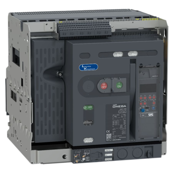 L&T Lauritz Knudsen UW340VFD12900 4000A 4 Pole Air Circuit Breaker