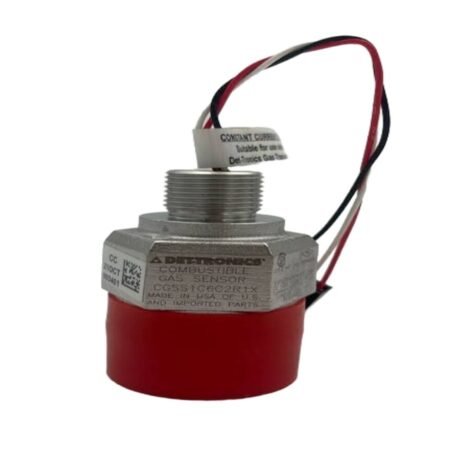 Det-Tronics CGSS1C6C2R1X catalytic bead combustible gas detector with 316 stainless steel housing for hazardous area gas detection.