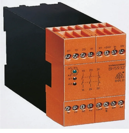 Dold Safemaster BH 5932 Safety Relay, 24V dc, Dual-Channel, 3 Safety Contacts