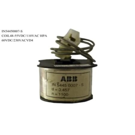 ABB IN54450007-S COIL48-55VDC/110VAC-HPA ,60VDC/230VACVD4