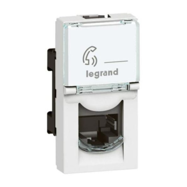 Legrand 572300 Telephone socket Arteor - RJ11 - 4 contacts - 1 module - white